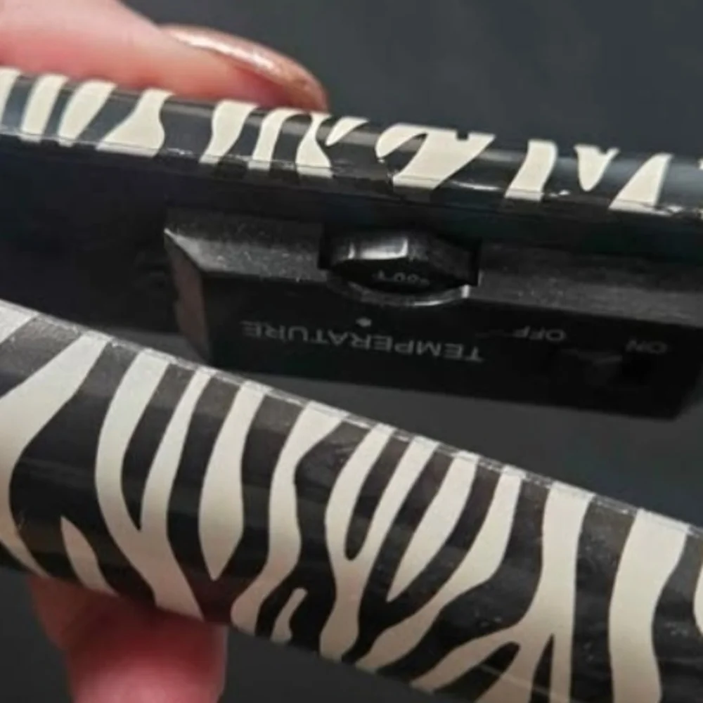 Zebra Print Hair Straightener